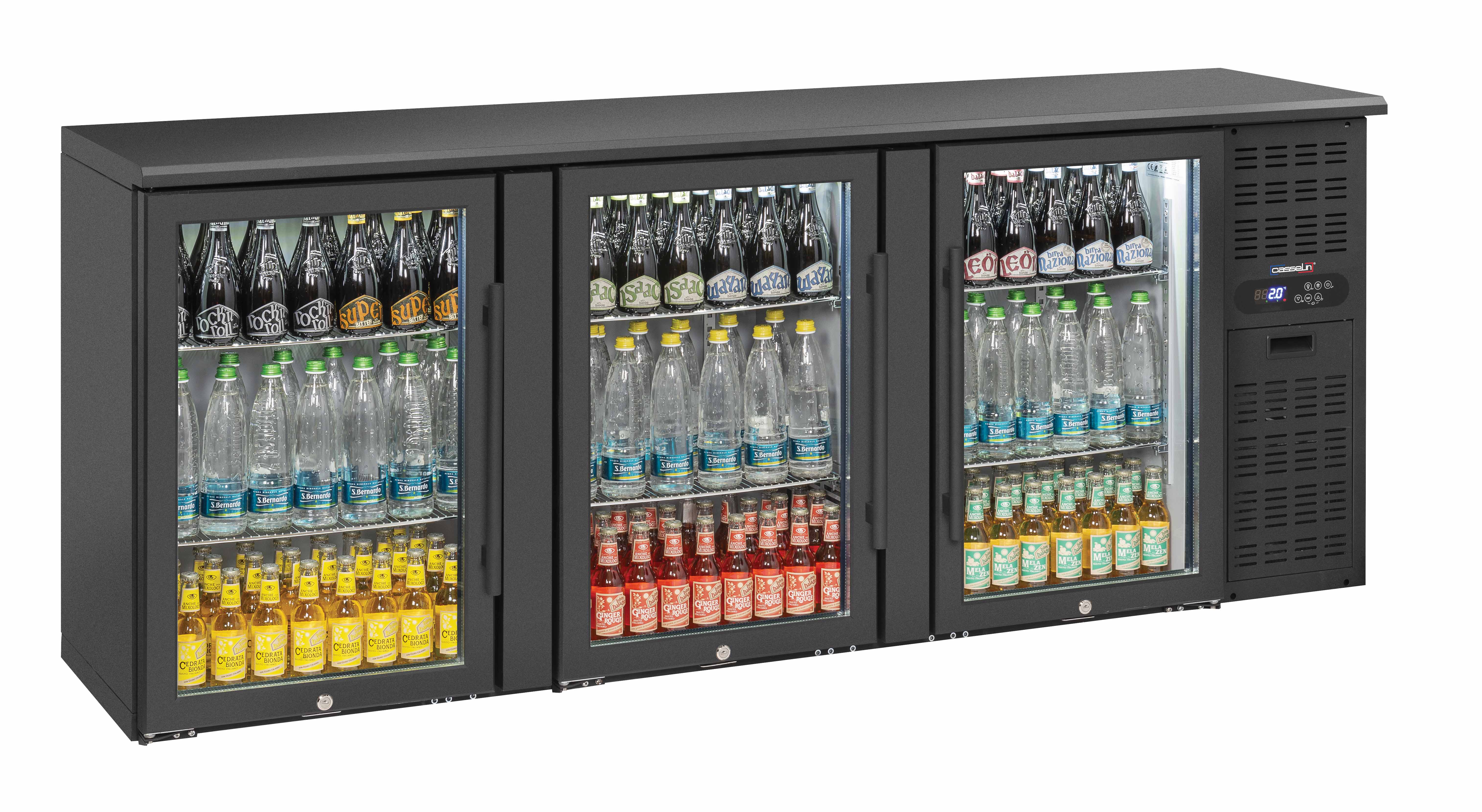 Back Bar Chiller   Glasdøre