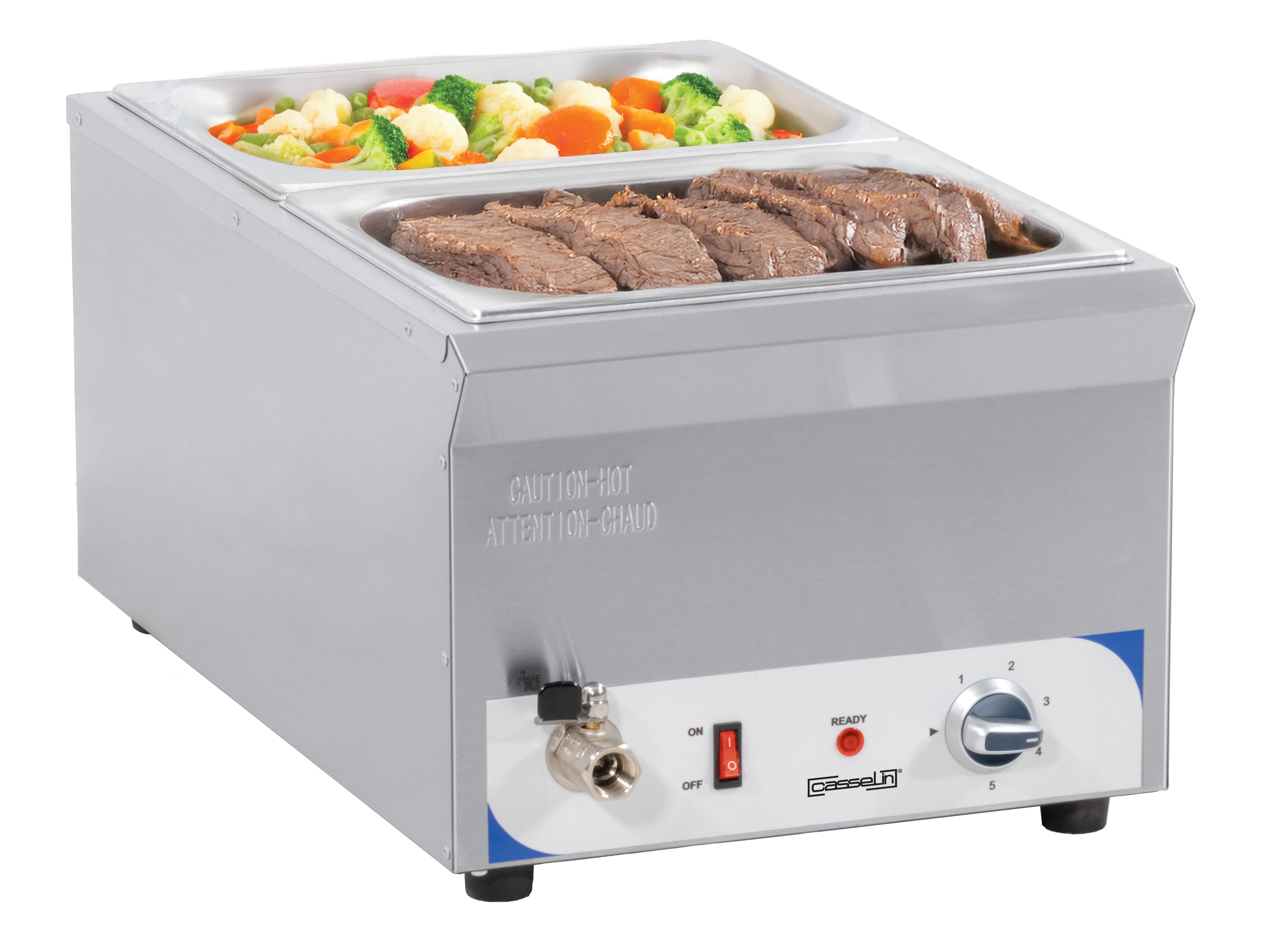 Bain-marie Med Afløbshane Gn     150 Mm