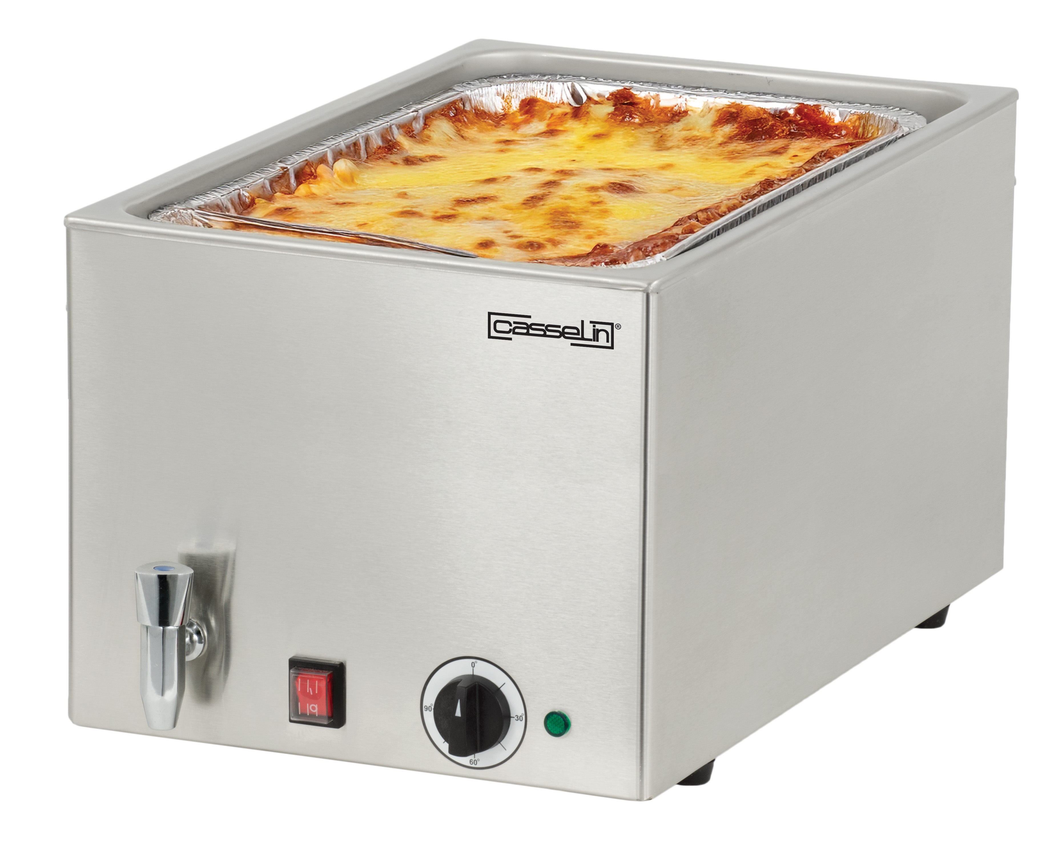 Bain-marie Med Afløbshane Gn     200 Mm