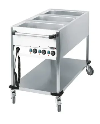 Bain-marie Vogn Med Hjul     Gn