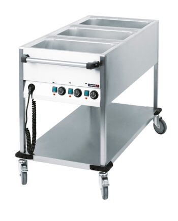 Bain-marie Vogn Vandopvarmet     Gn