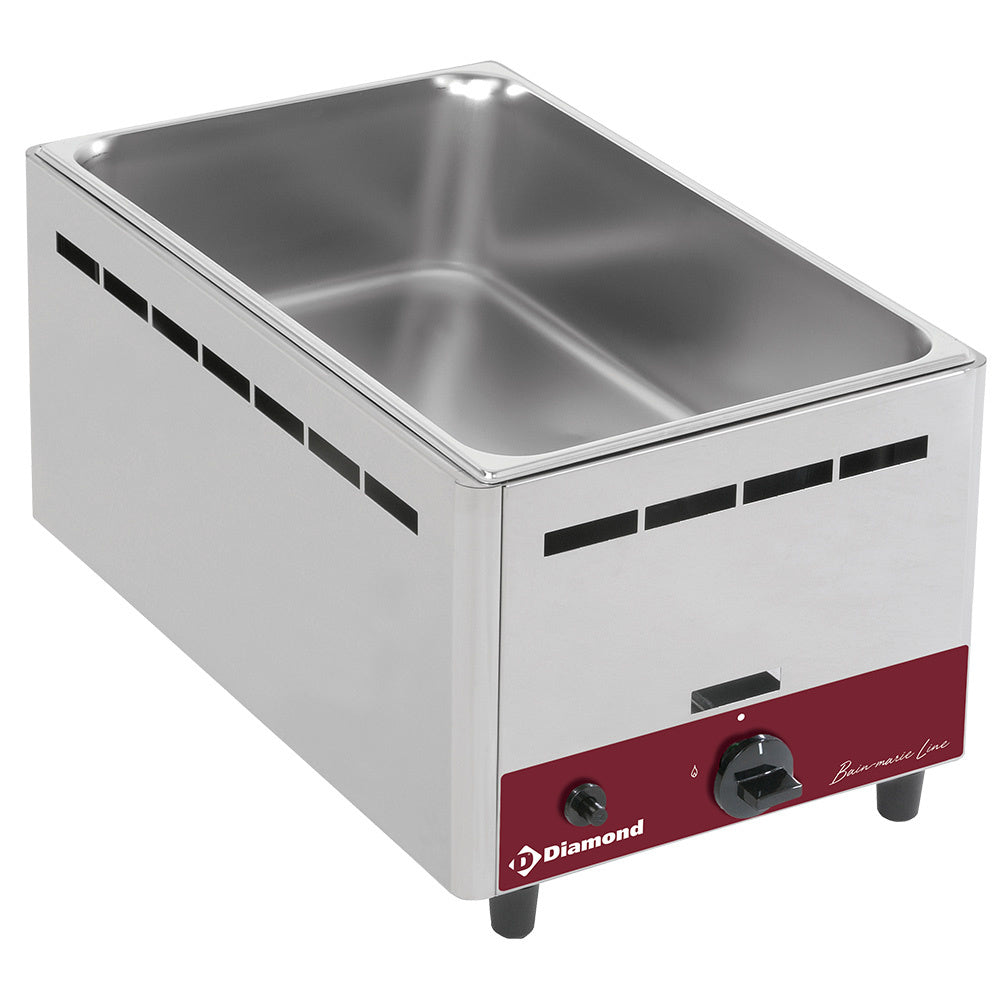 Bordplade Gas Bain-marie Gn 150 Mm