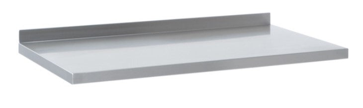 Bordplade Rustfrit Stål 150 60 Cm Med Bagkant