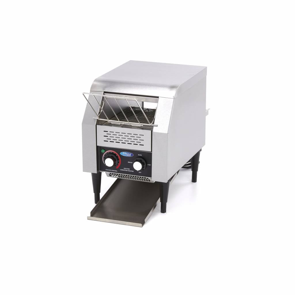Brødrister Conveyortoaster 150 Skiver Justerbar Hastighed Inkl Krummebakke