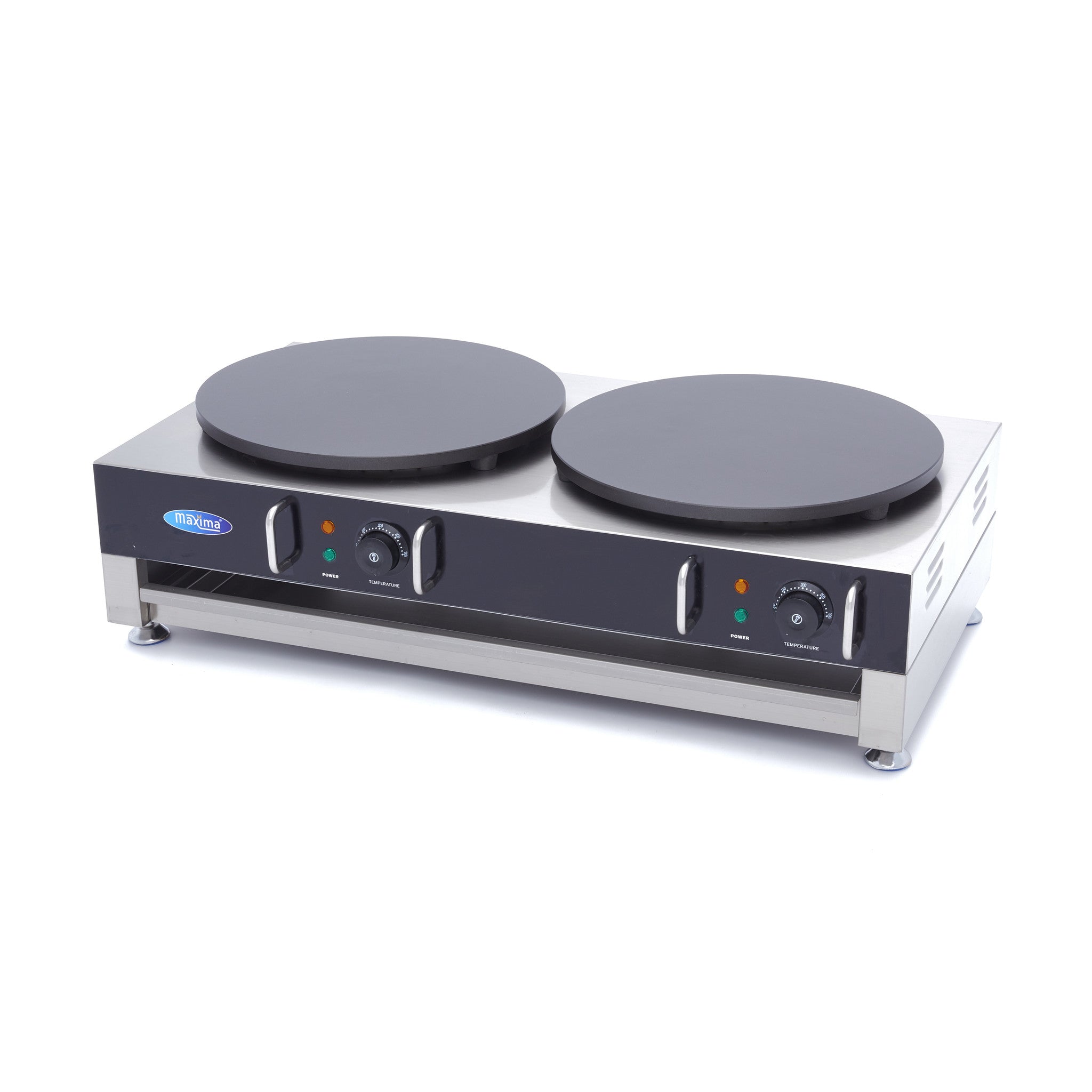 Crepes Maker Dobbelt Crepes 40cm Inkl Dejspreder