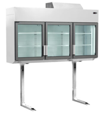 Displayfryser Køler Væg 893 Liter Mtf210