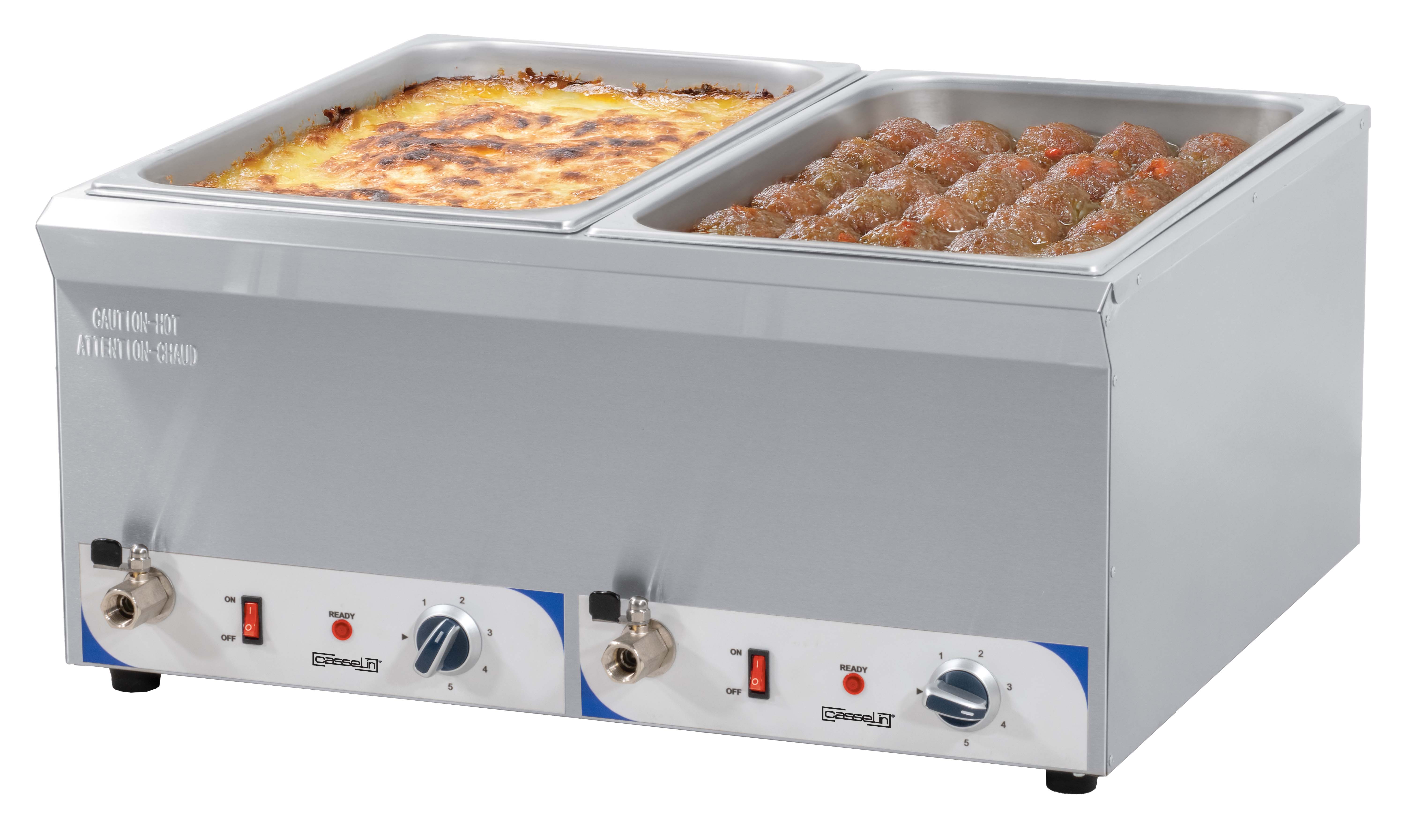Dobbelt Bain-marie Med Afløbshane Gn     200 Mm