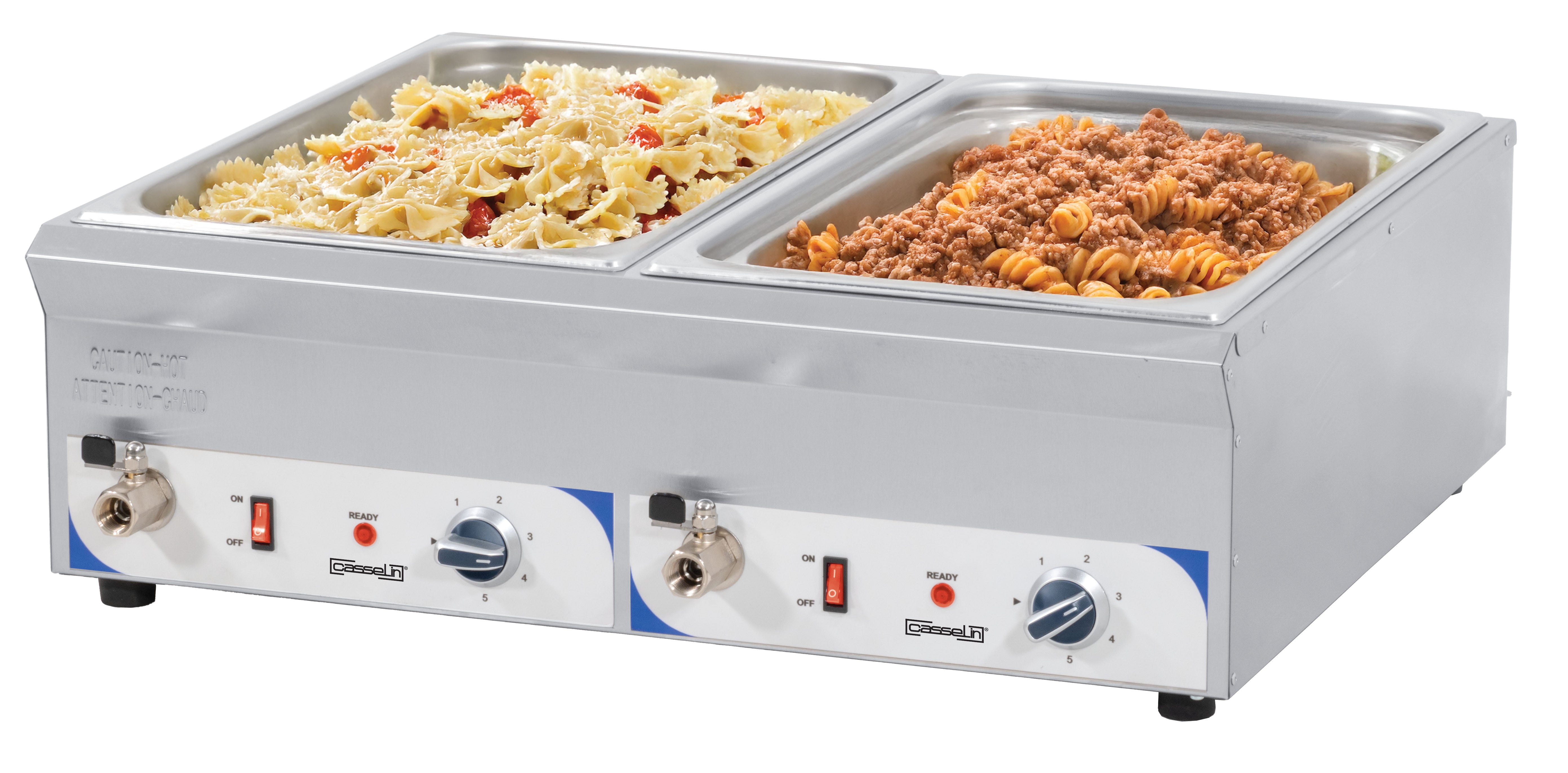 Dobbelt Bain-marie Med Afløbshane Gn     100 Mm