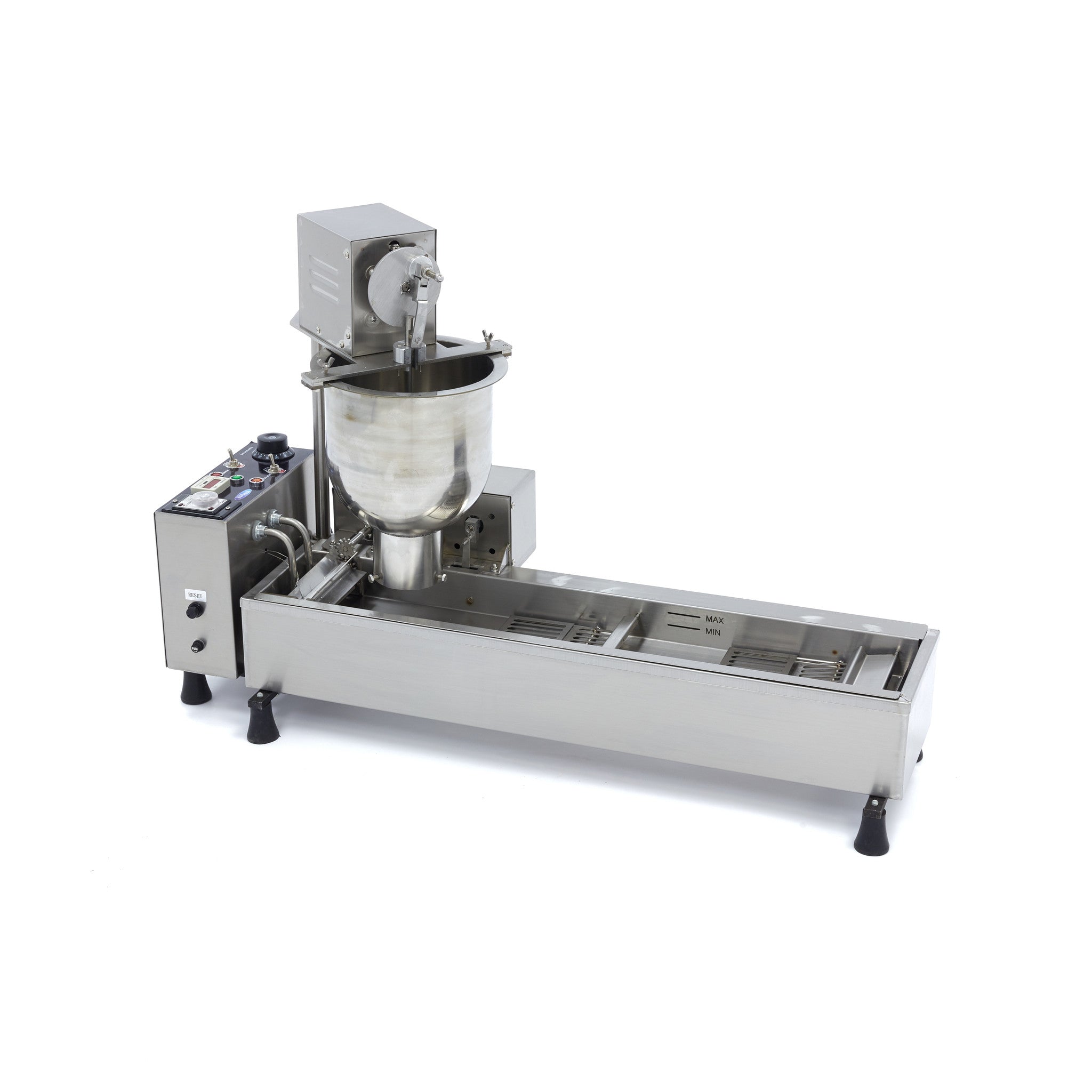 Donut Maker 500 Donuts Automatisk Friture Med Drejesystem