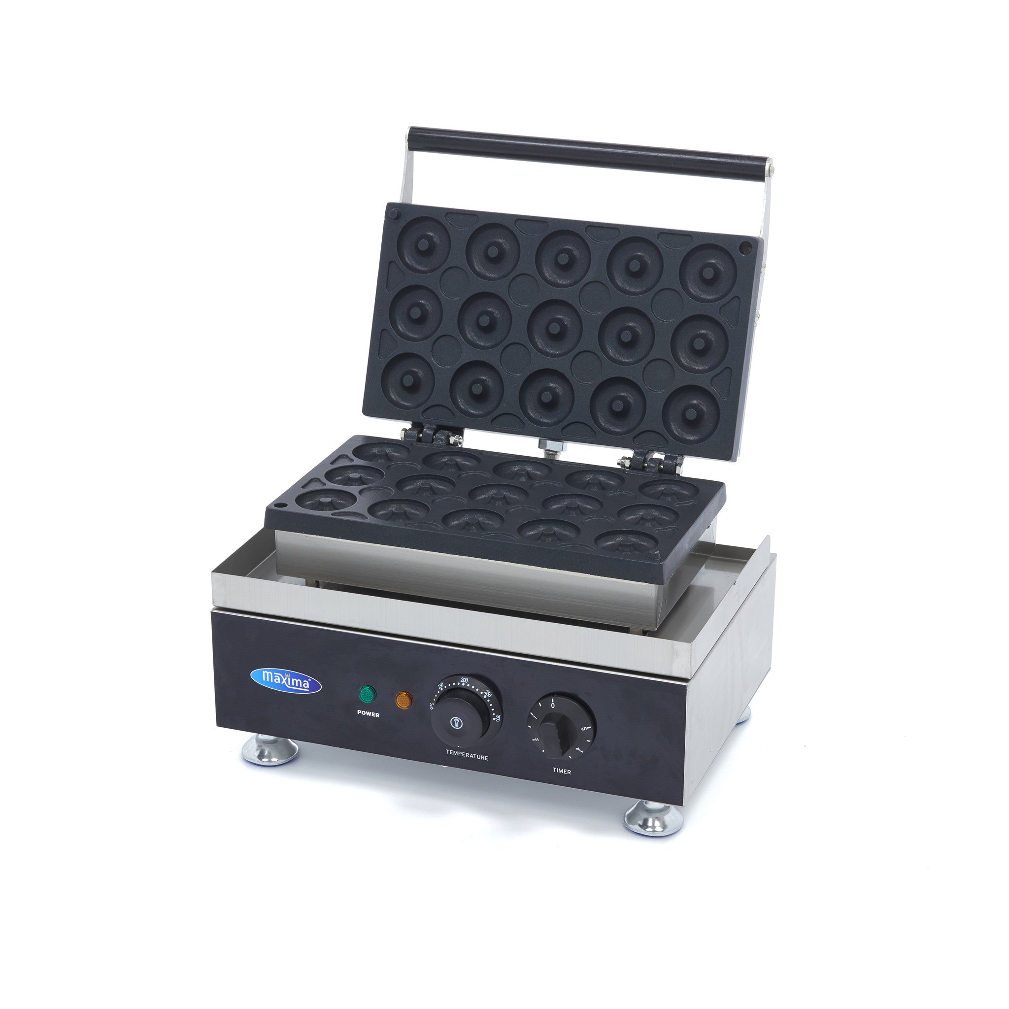 Donut Maker 15 Mini Donuts ø5cm Med Indbygget Timer