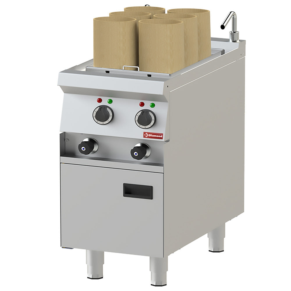 Elektrisk Dim Sum-dampkoger 400x750 Mm