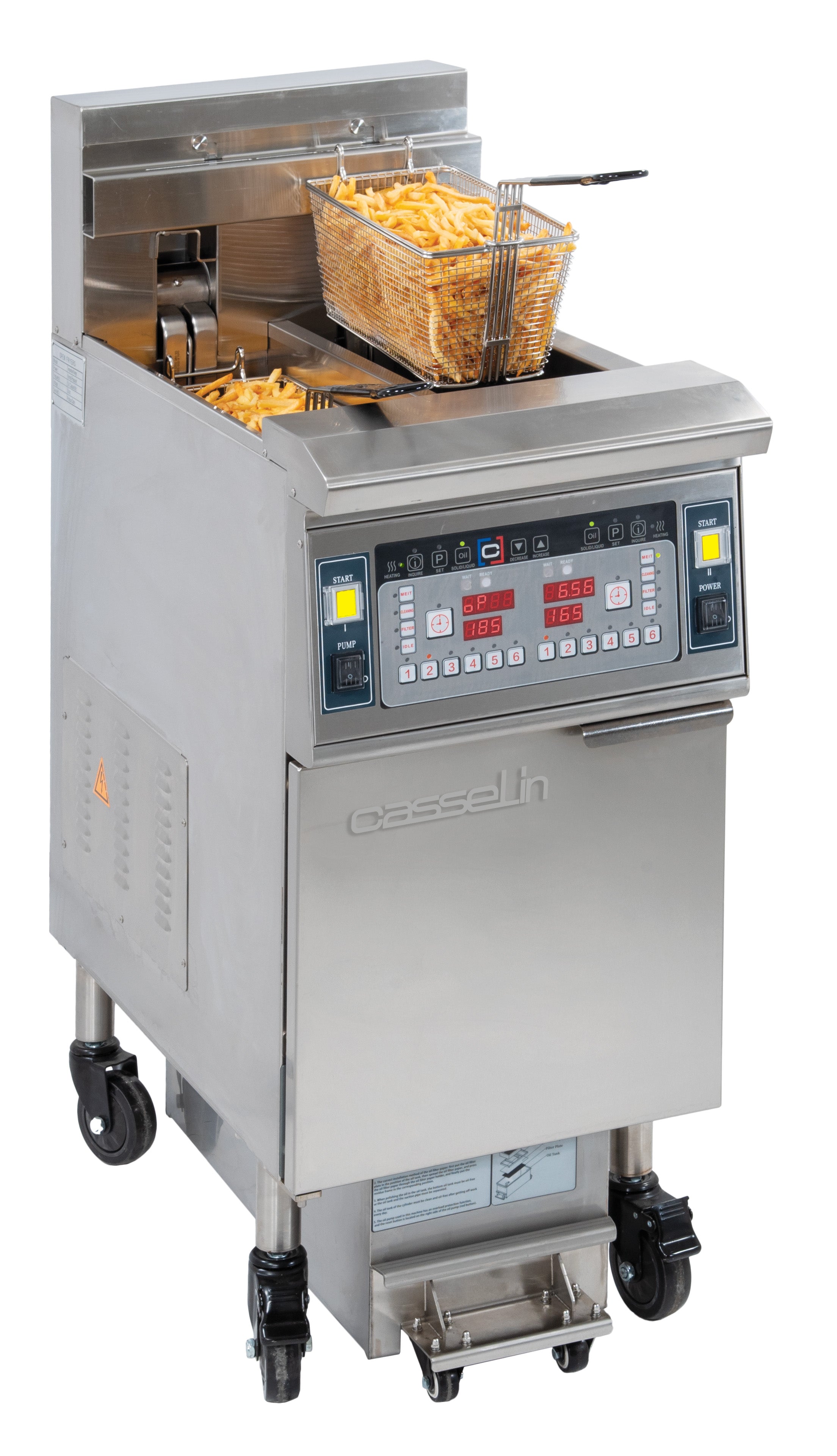 Elektrisk Frituregryde Med Filtrering     12 Liter 17kw