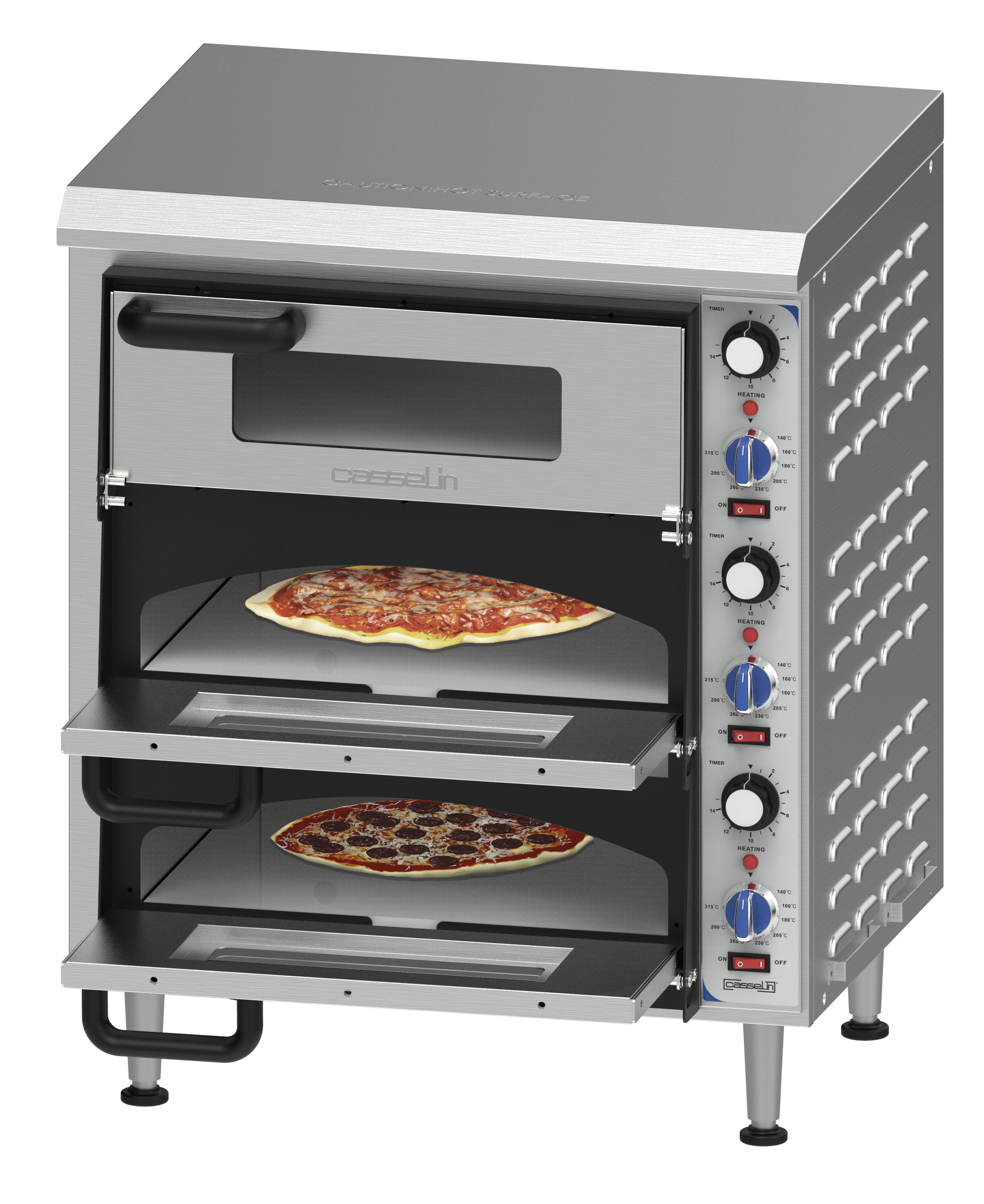 Elektrisk Pizzaovn   Kamre 35 Cm