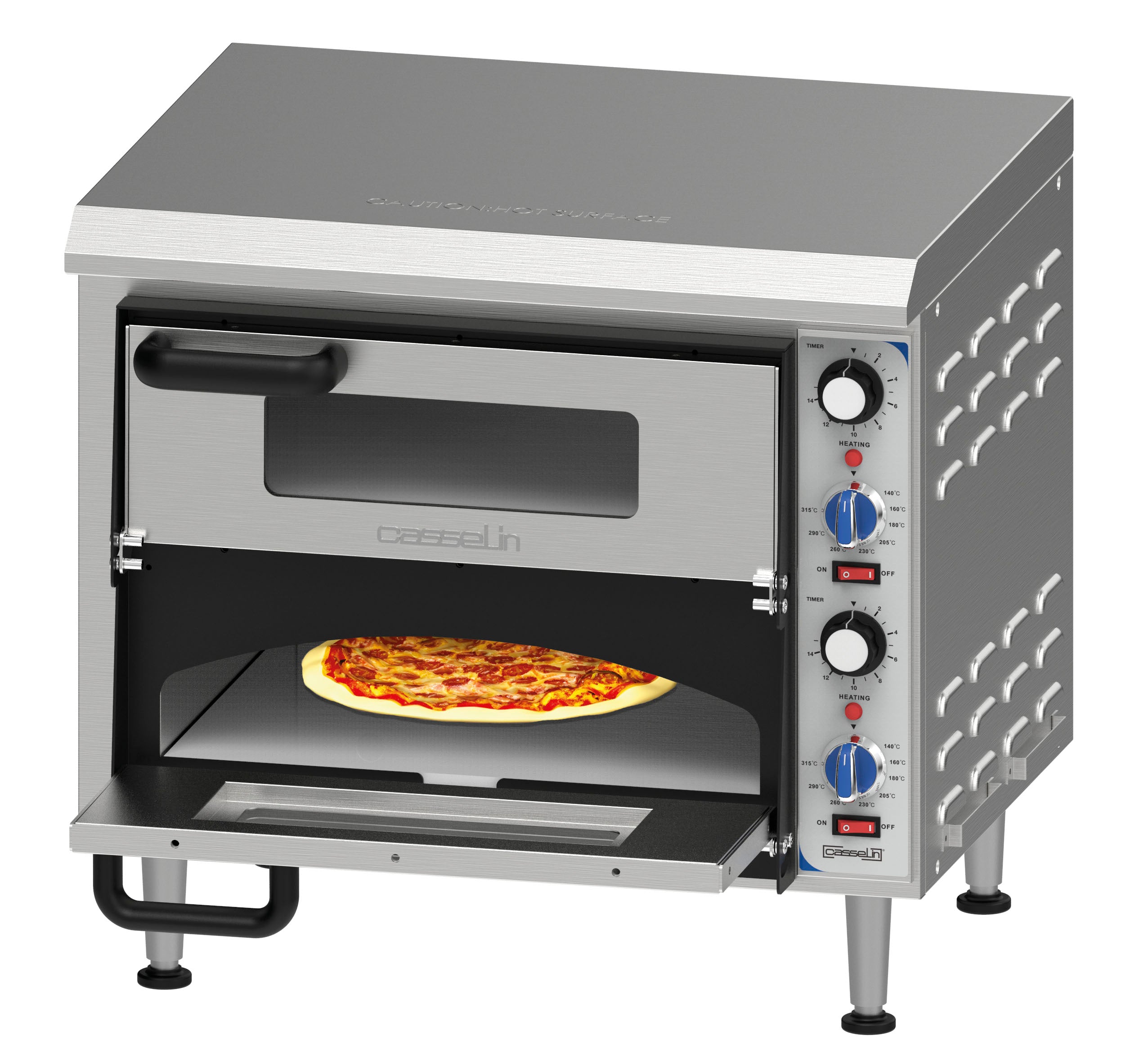 Elektrisk Pizzaovn   Kamre 35 Cm