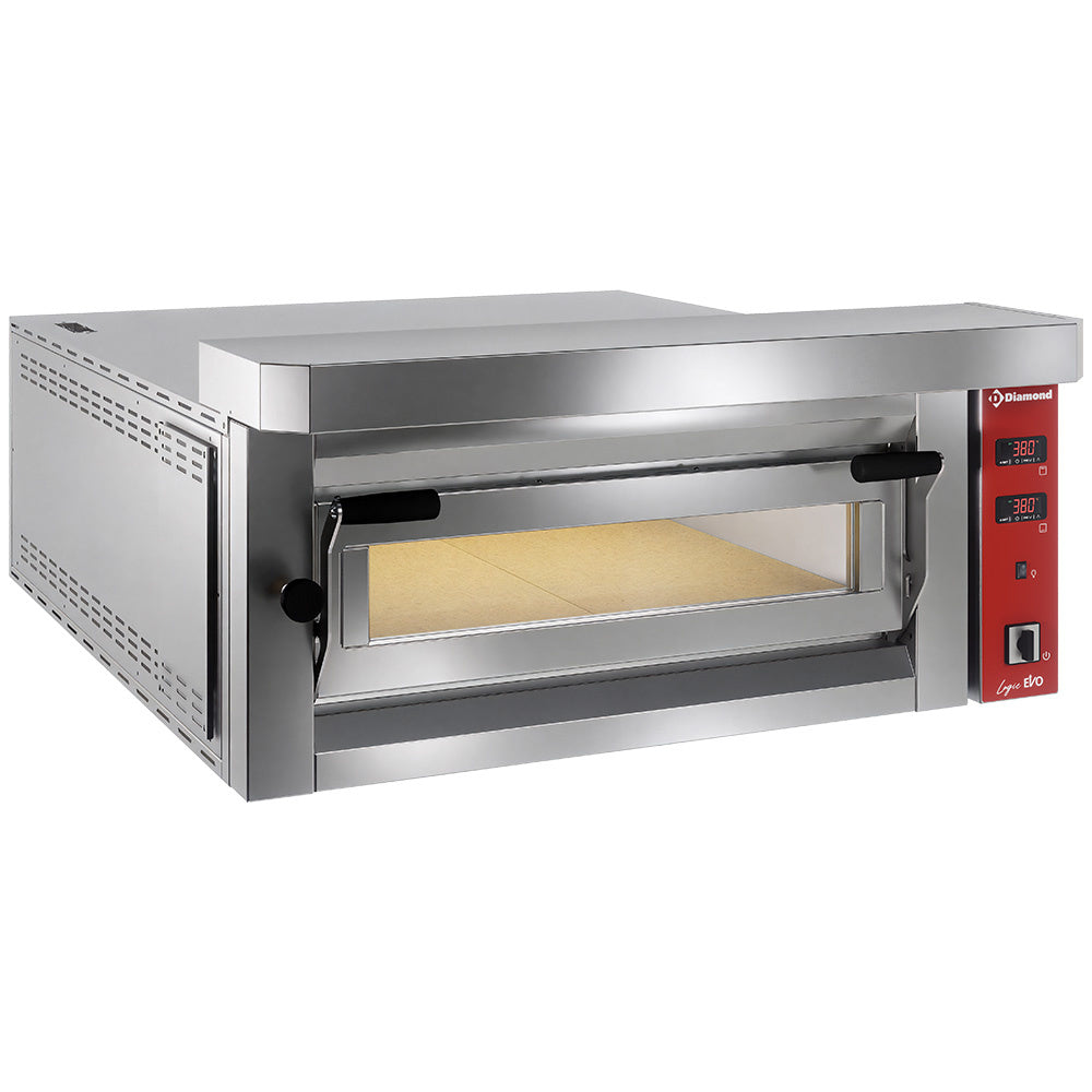 Elektrisk Pizzaovn Pizzaer 350 Mm Fuldstændig Stenutvand