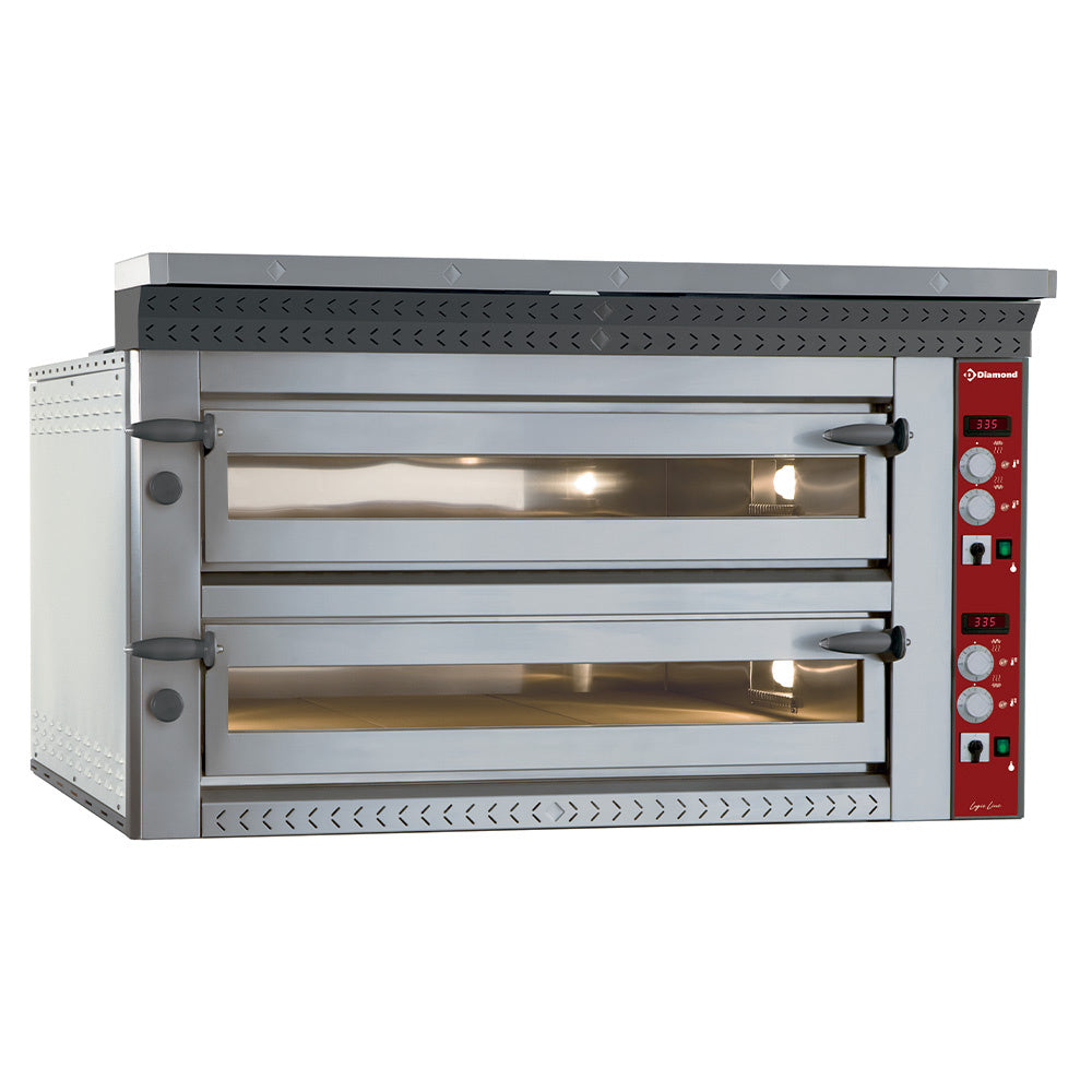 Elektrisk Pizzaovn Quot Ekstra Stor Quot 2x Pizzaer 350 Mm