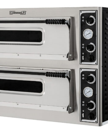 Elektrisk Pizzaovn 2x6 Pizzaer 35 Cm