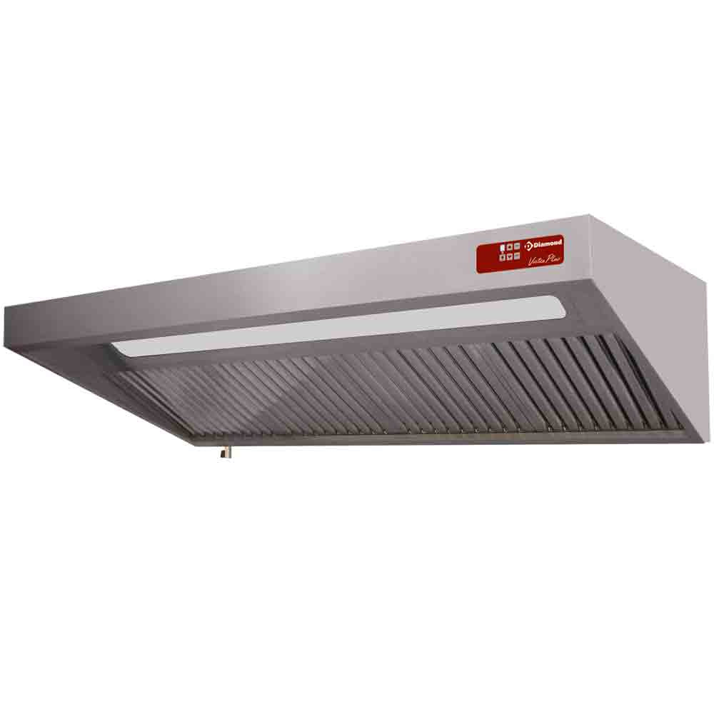 Emhætte 9t-2500 M3 120 Pa Belysning Variator 5x Filtre