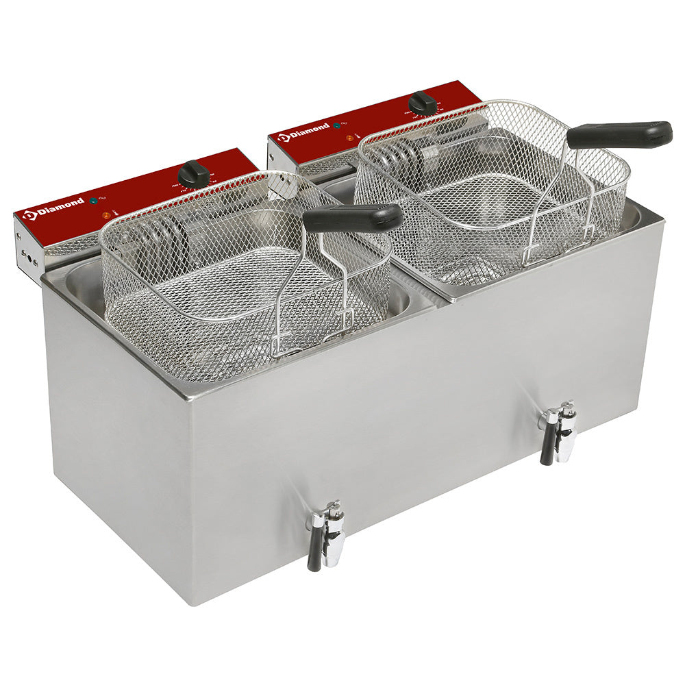 Friture El 2x 12 Liter Hane