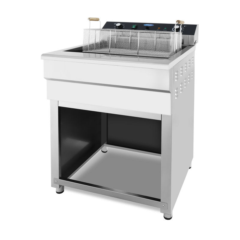 Friture 45 Liter Kurv Med Aftapningshane 400v