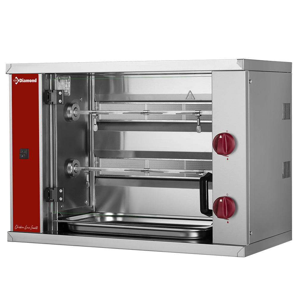 Gas Rotisserie Spyd Kyllinger Lille