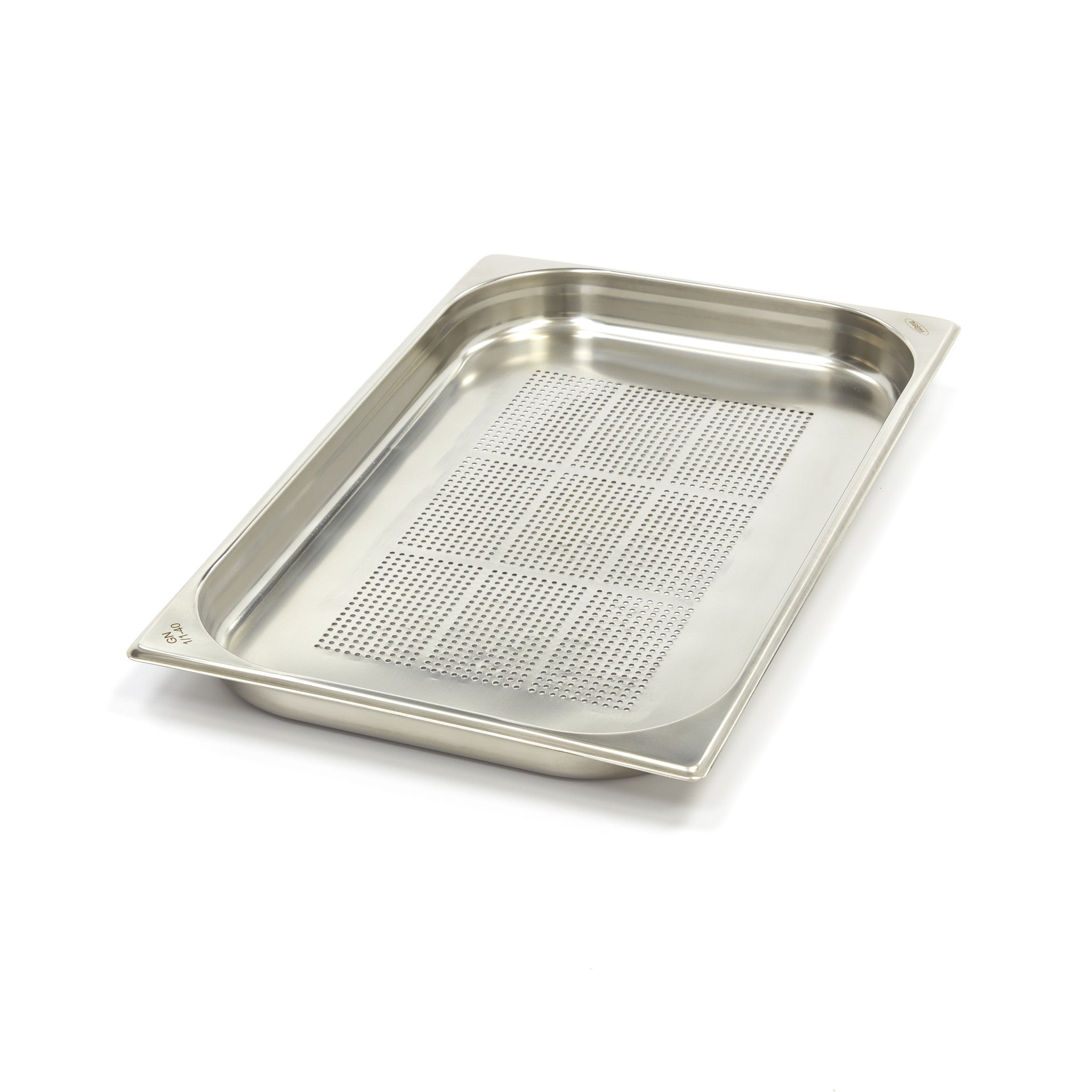 Gastronorm Beholder Stk Gn 4cm Dyb Rustfrit Stål Perforeret