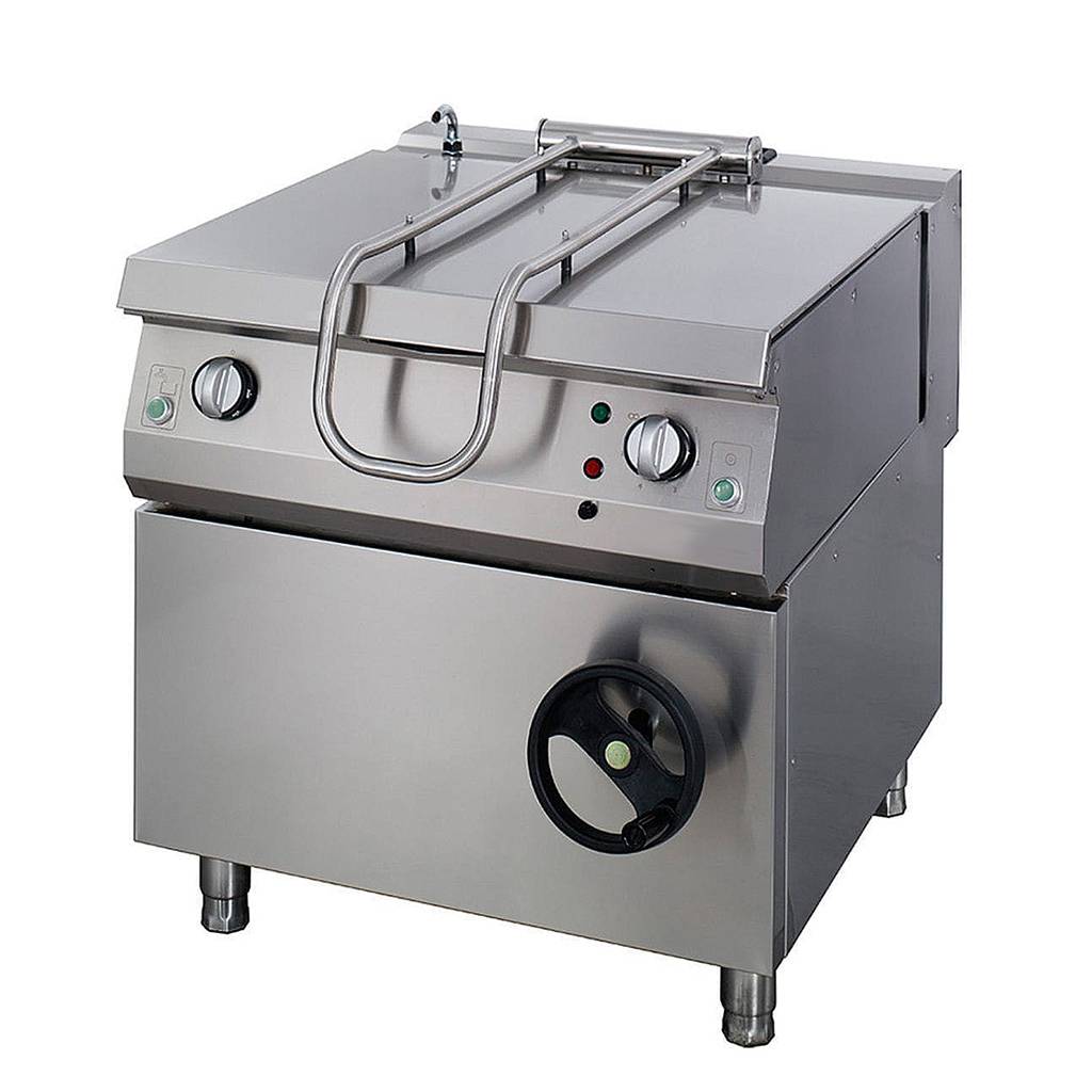 Heavy Duty Bratt Pan 50l Dobbelt Enhed 70cm Dyb Elektrisk