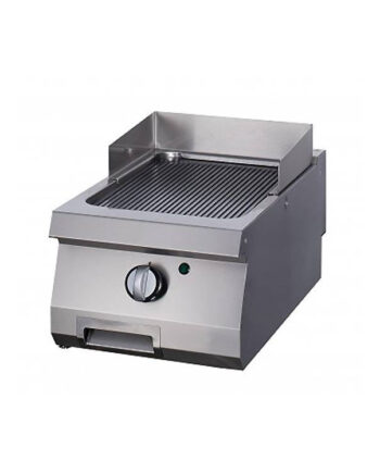 Heavy Duty Grillplade Rillet Enkelt Enhed 70 Cm Dyb Gas