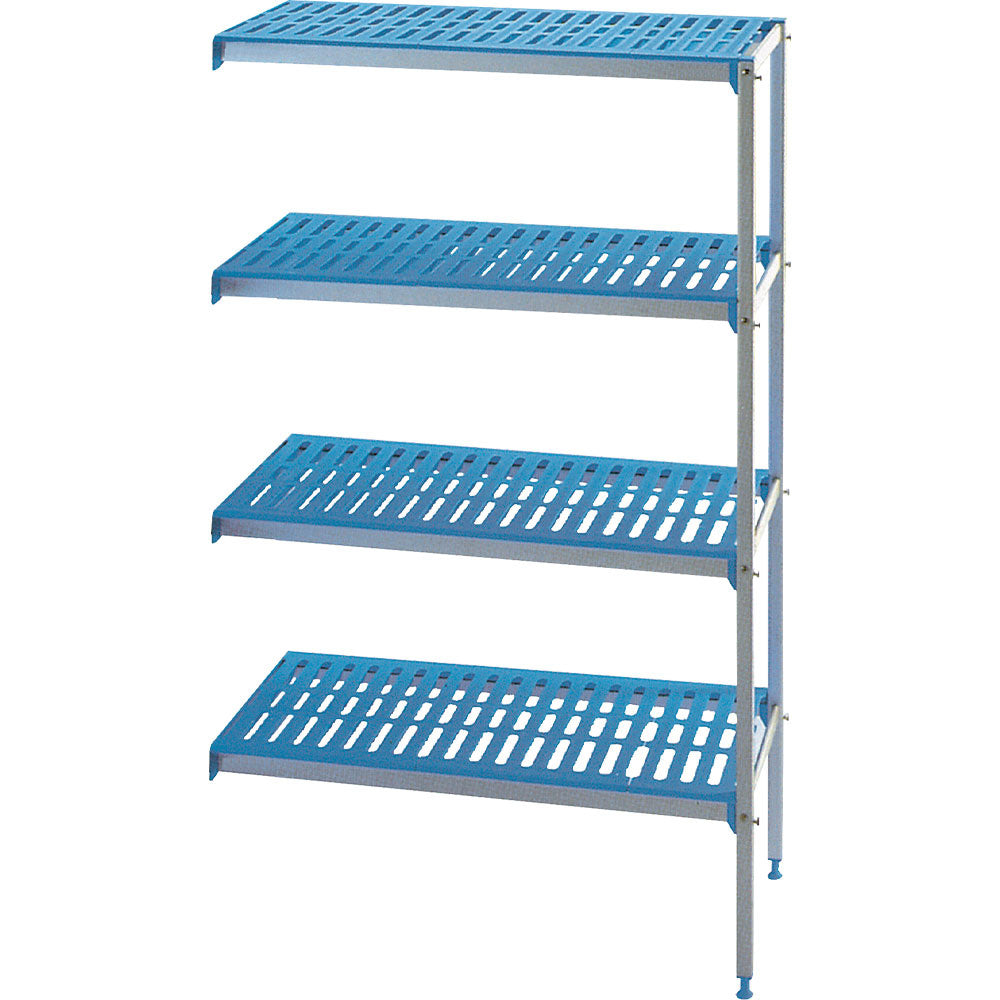 Hjørnehylde Anodiseret Aluminium Gn Niveauer Quot Modular Rack Quot