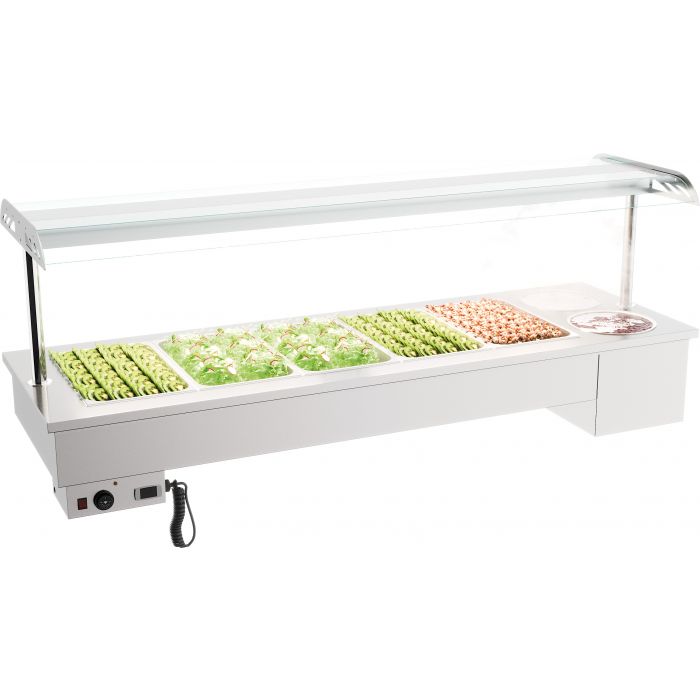 Indbygget Bain-marie Med Skåle