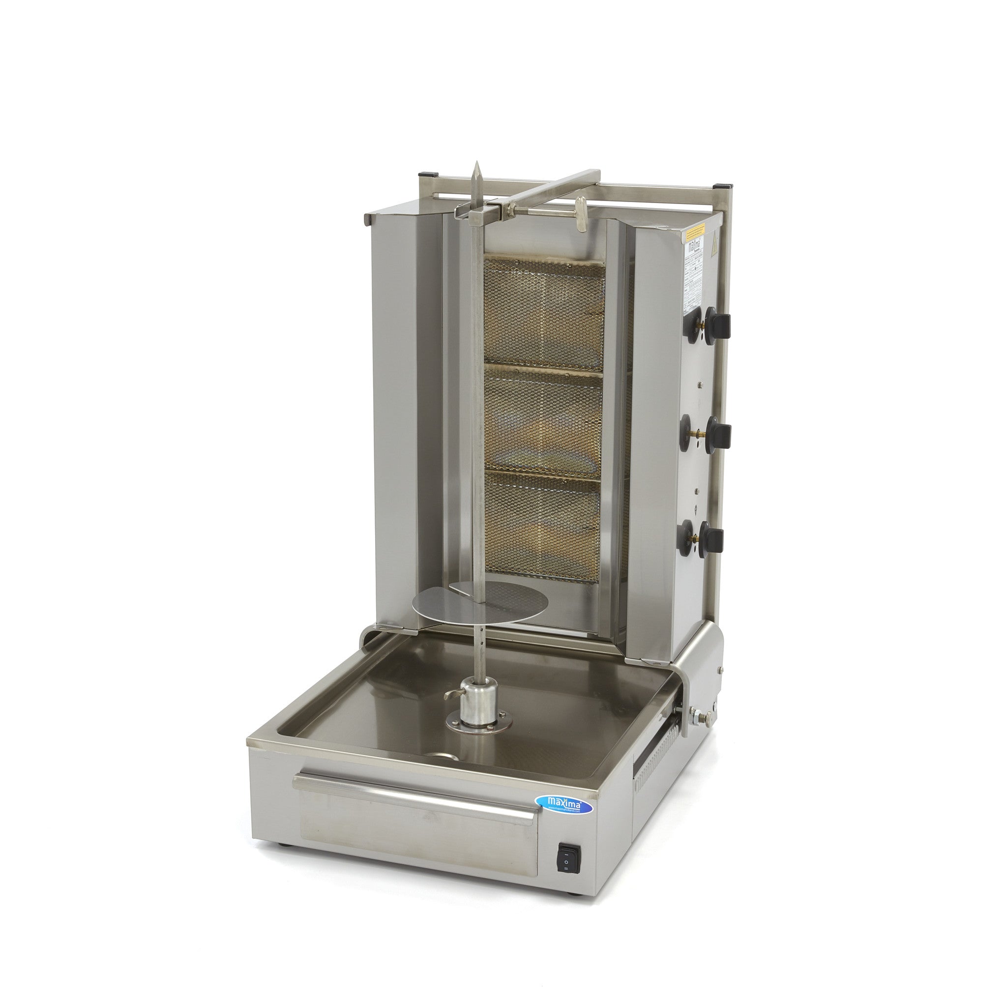 Kebab Grill Brændere 40 Kg Kød Gas