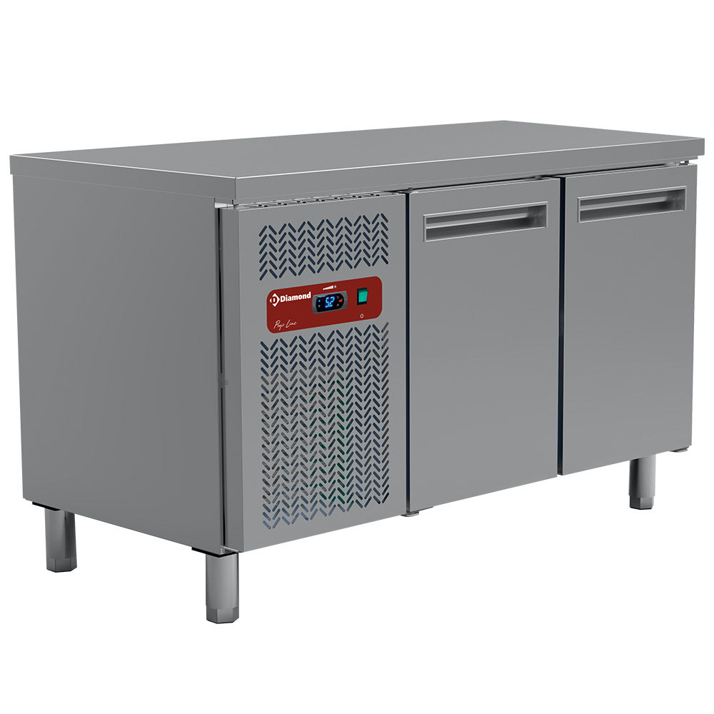 Kølebord Ventileret Døre Gn 260 Liter