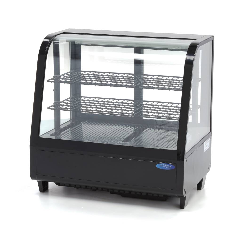 Kølemontre 100l 68cm Sort Bagskydedør