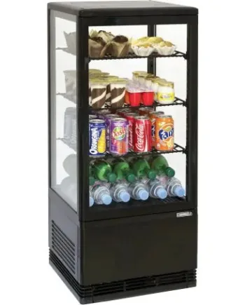 Kølemontre 78 Liter Sort