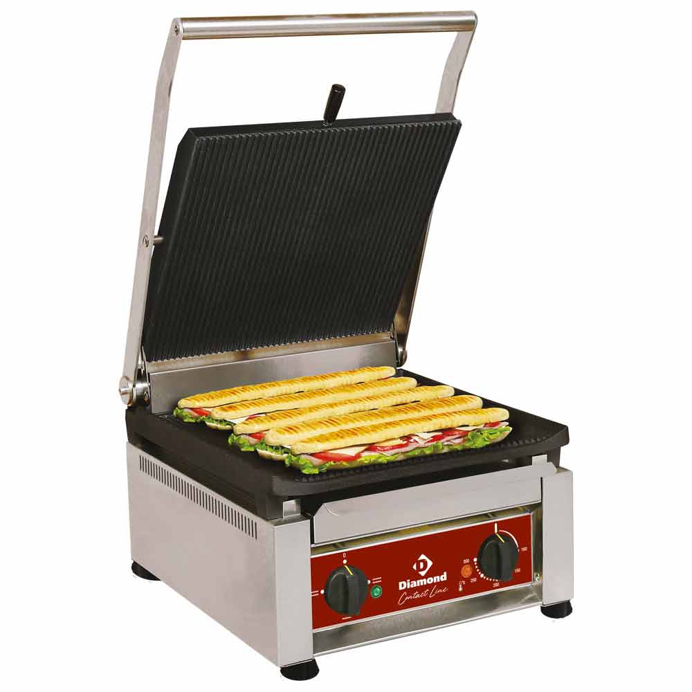 Kontaktgrill Emaljerede Plader