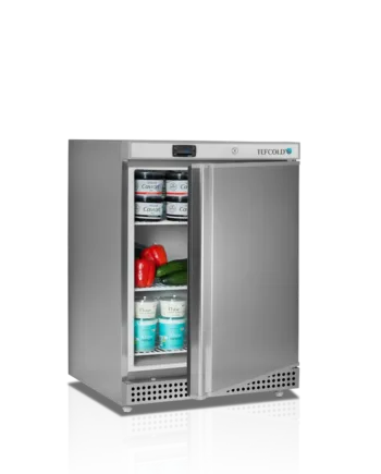 Lagerkøleskab Rustfri Stål 130 Liter Ur200x1 Nej