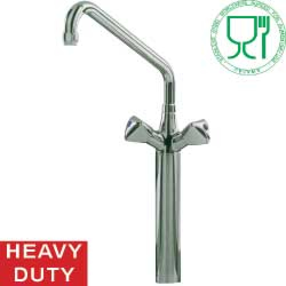 Piedestal Med Blandebatteri Quot Stor Gennemstrømning Quot Quot Heavy-duty Quot