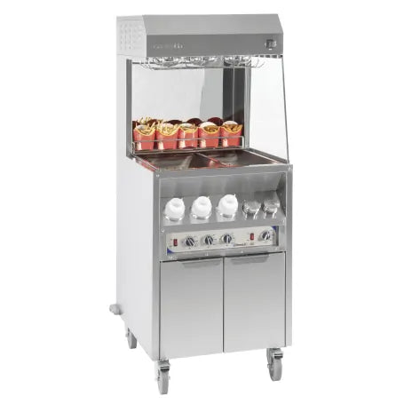 Pommes Frites Station 60 Cm Bred Med Saltkar