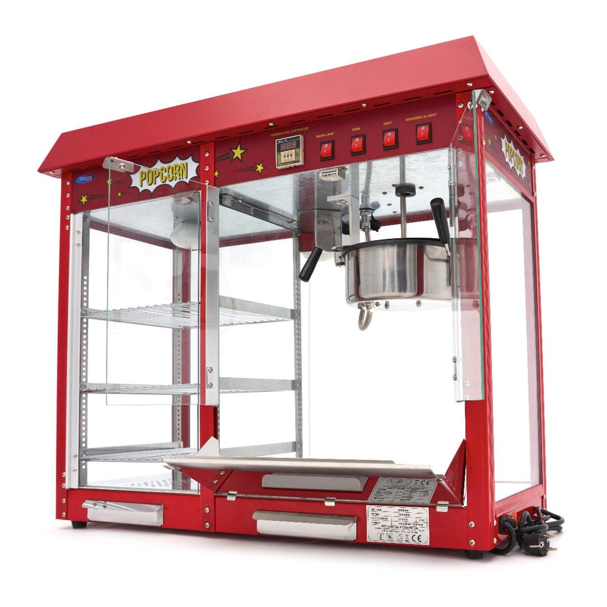 Popcornmaskine 150gr Med Varmemontre