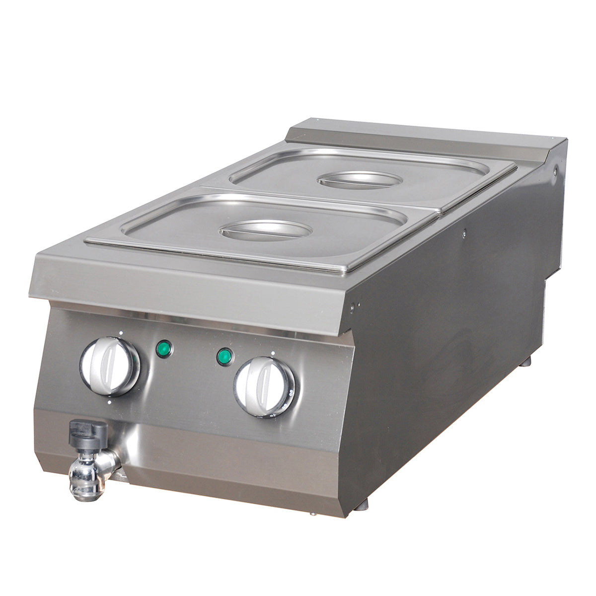 Premium Bain Marie Enkelt Enhed 90 Cm Dyb Elektrisk