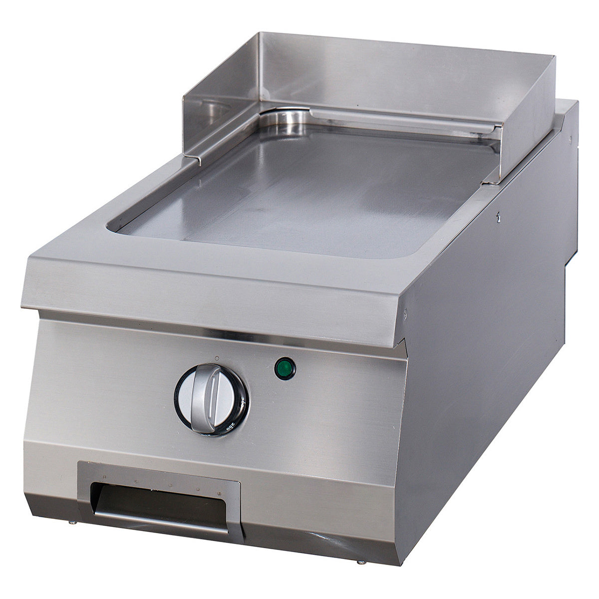 Premium Stegeplade Glat Enkelt Enhed 90 Cm Dyb Gas
