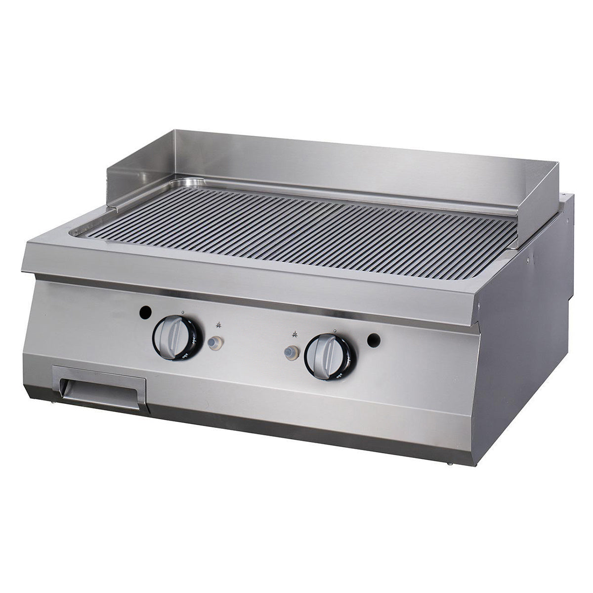 Premium Stegeplade Rillet Dobbelt Enhed 90 Cm Dyb Elektrisk
