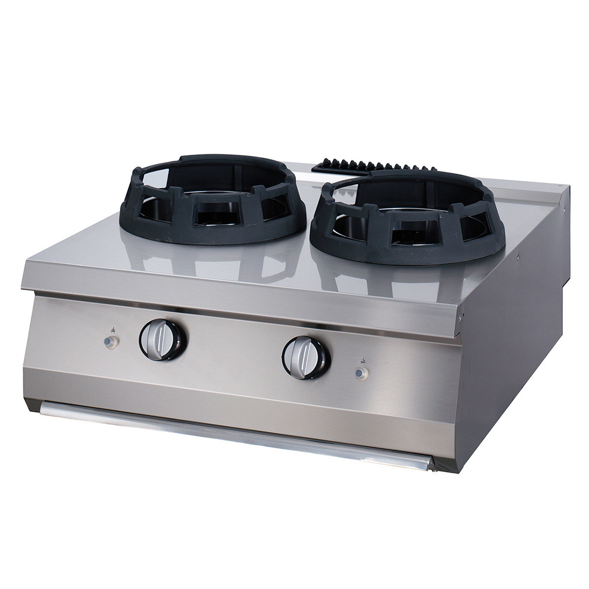 Premium Wok-komfur 28 Kogeringer Dobbelt Enhed 90 Cm Dyb Gas