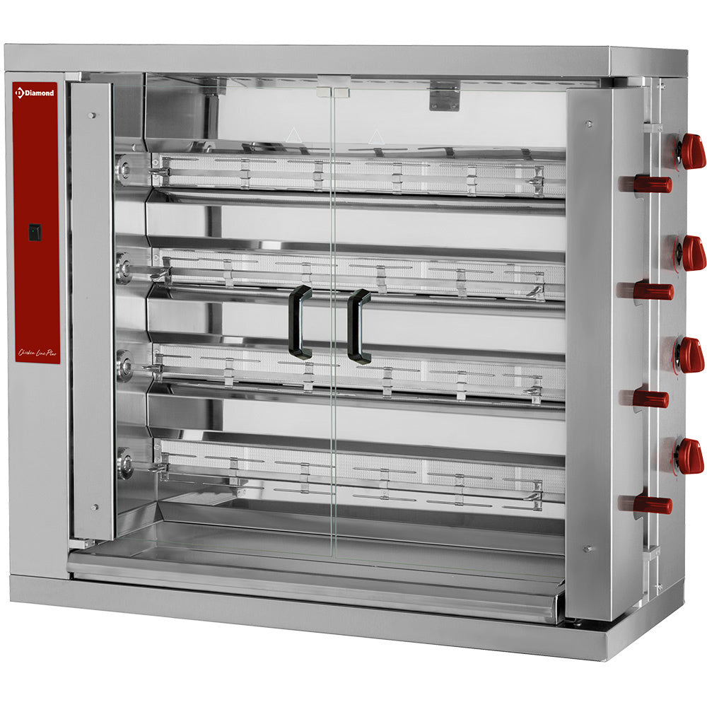 Rotisserie Spyd 24 Kyllinger