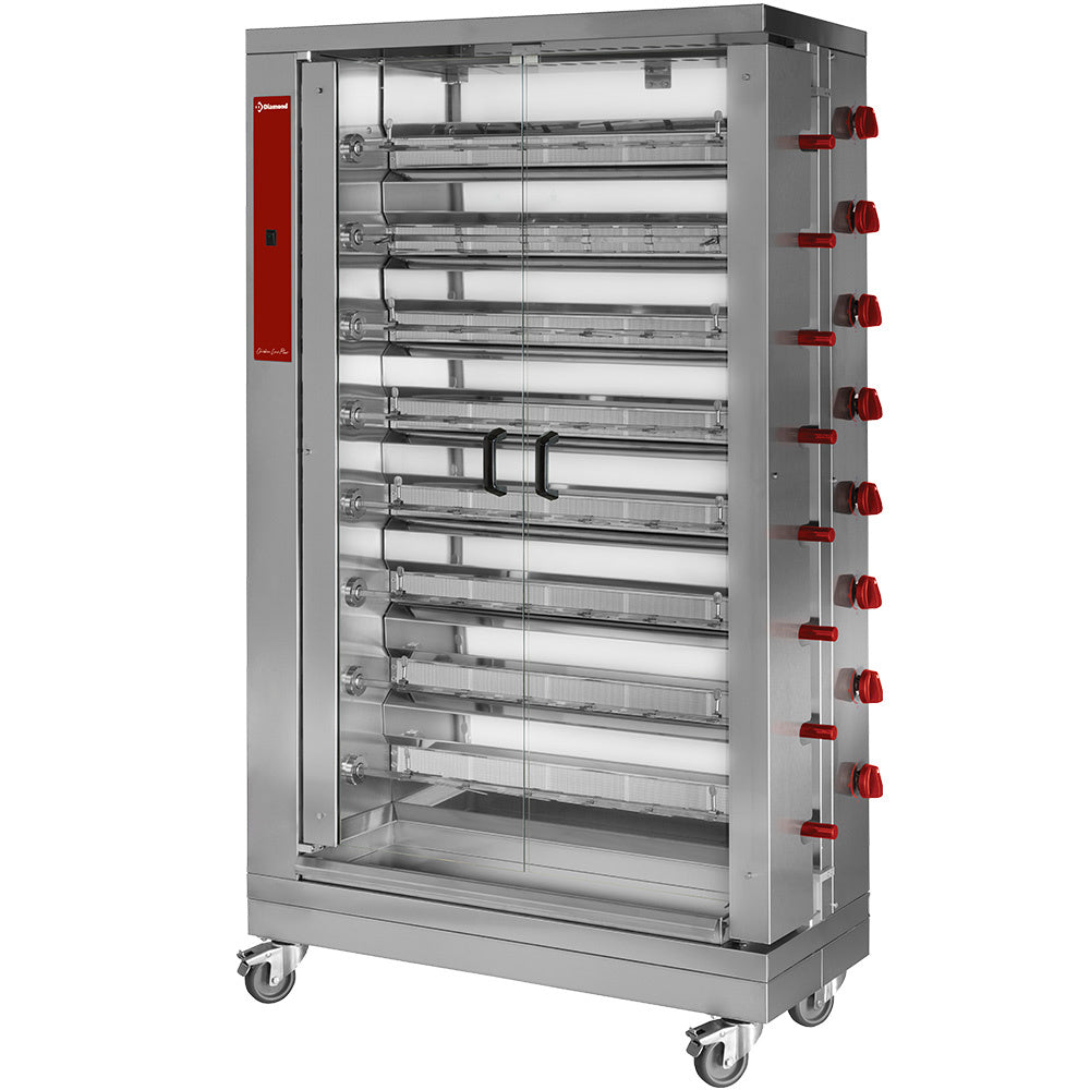 Rotisserie Spyd 48 Kyllinger