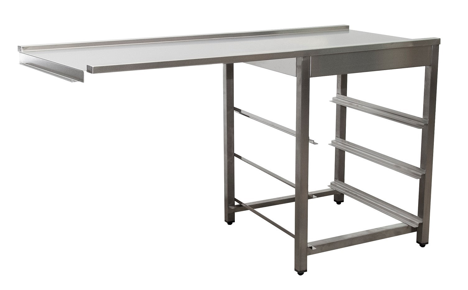 Saro Afløbsbord Til Opvaskemaskine Venstre Side 1600mm