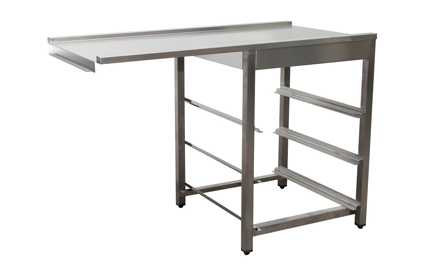 Saro Afløbsbord Til Opvaskemaskine Venstre Side  1200mm