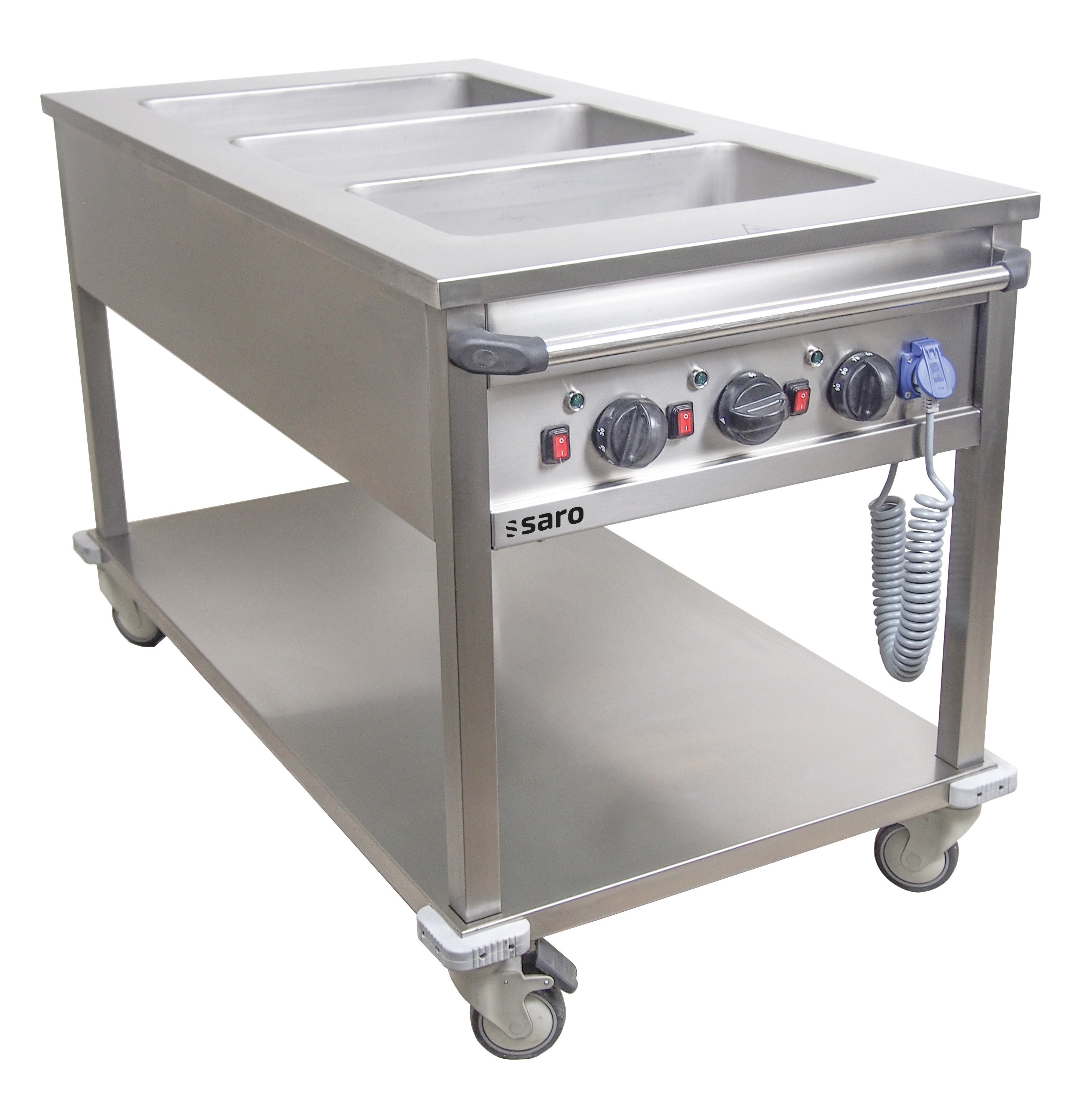 Saro Bain Marie Trolley Model Bt-