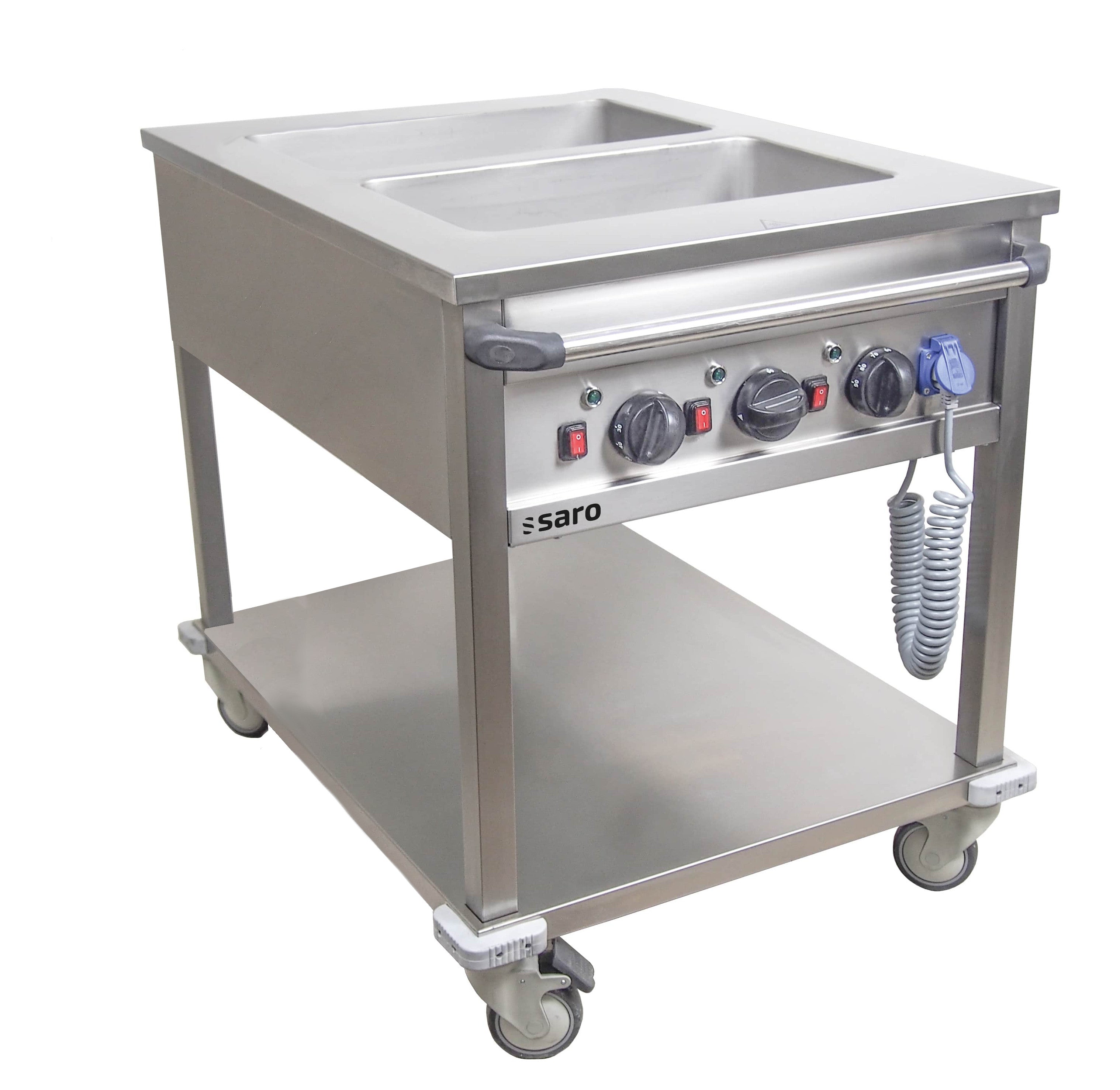 Saro Bain Marie Trolley Model Bt-
