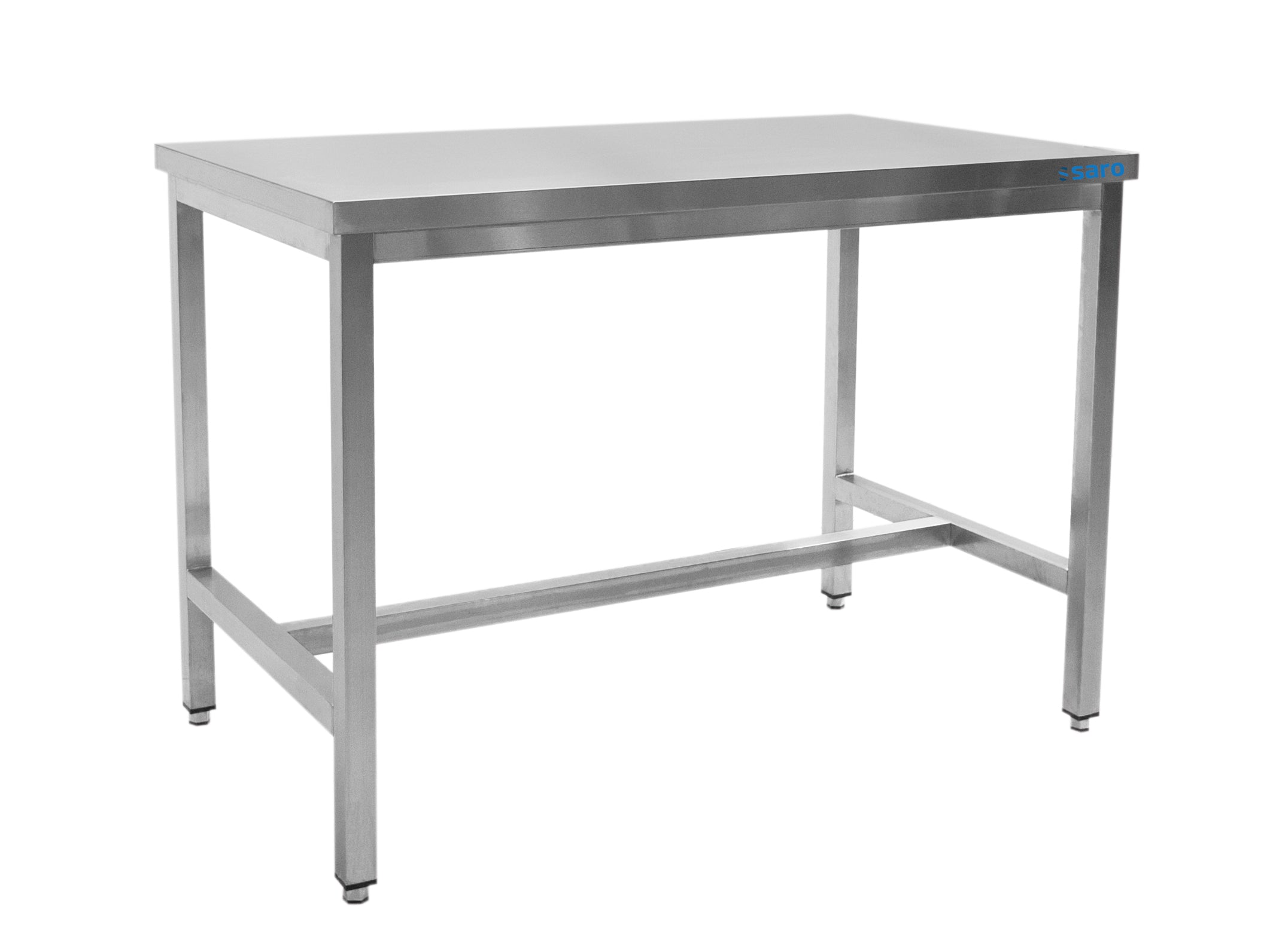 Saro Bord Rustfrit Stål Uden Underhylde 700 Mm Dybde 600 Mm